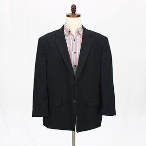 GS 52R Gray Solid 2-Button Sport Coat Blazer Jacket P257